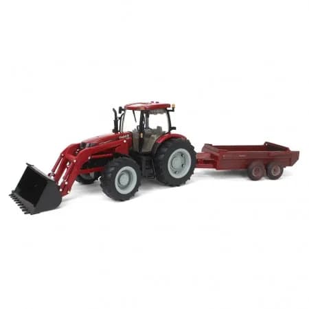 Case 1/16 Big Puma 195 Trator With Spreader 44390