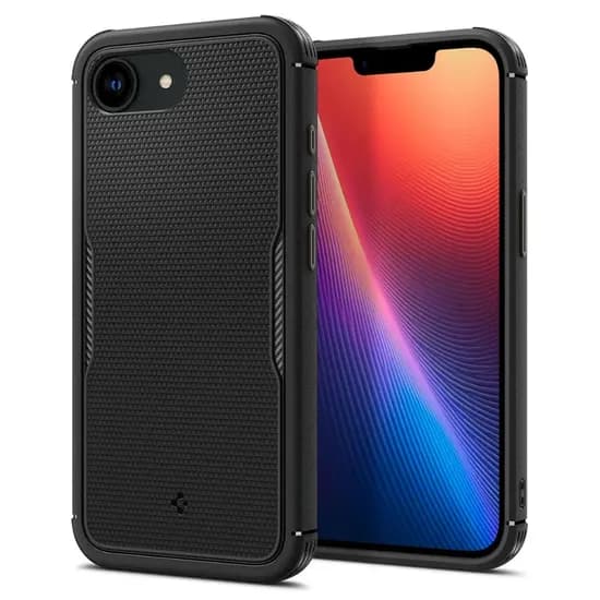 Capa Spigen iPhone 16E 2025 Core Armor Mag Fit Matte ACS09126 - Black