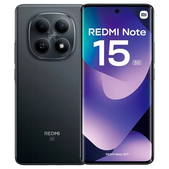 Smartphone Xiaomi Redmi Note 15 5G 256GB 8GB Ram DS - Black Global