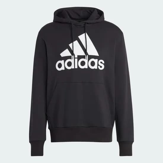 Moleton Adidas Essentials Negro Logo