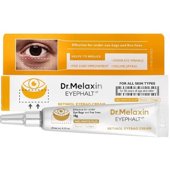 Creme para Contorno de Olhos DR.Melaxin Eyephalt Retinol Eyebag Cream de 10 G
