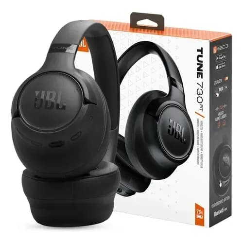 Headphone JBL Tune 730BT - C/ Microfone Cor:Blue