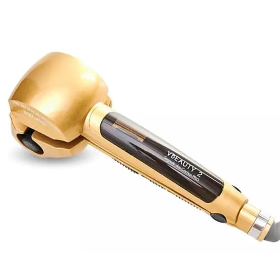 Modelador de Cachos Vbeauty 2 VB1005 / 35W / 230ºC / 127-240V ~ 60HZ - Dourado/ Preto