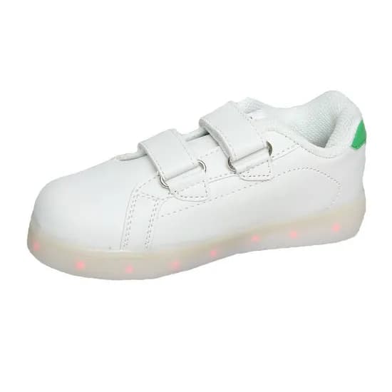 Tênis LED Gati Kids TXL-005 Verde Número 22