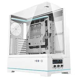Gabinete Gamer Darkflash DY450 Pro DY Series Land ATX - Branco