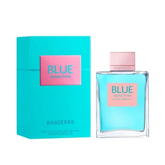 Perfume Antonio Banderas Blue Seduction Edt Feminino 200ML