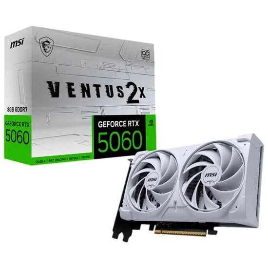 VGA RTX5060 MSI Ventus 2X Oc White 912-V537-018 GDDR7