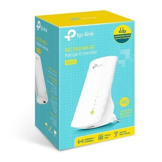 Repetidor TP-Link RE200 AC750 Dual Band Wireless