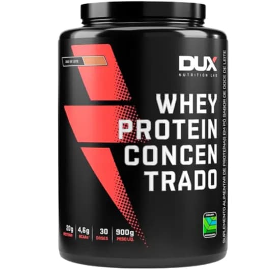 Dux Whey Protein Concentrado 900G - Chocolate