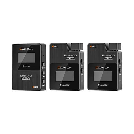 Microfone Comica Boomx-D Pro D2 Sem Fio