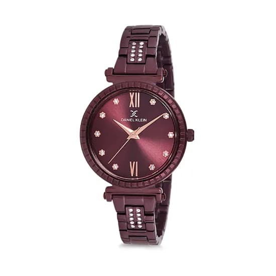Relógio Analógico Feminino Daniel Klein Premium DK12189-7 - Bordô
