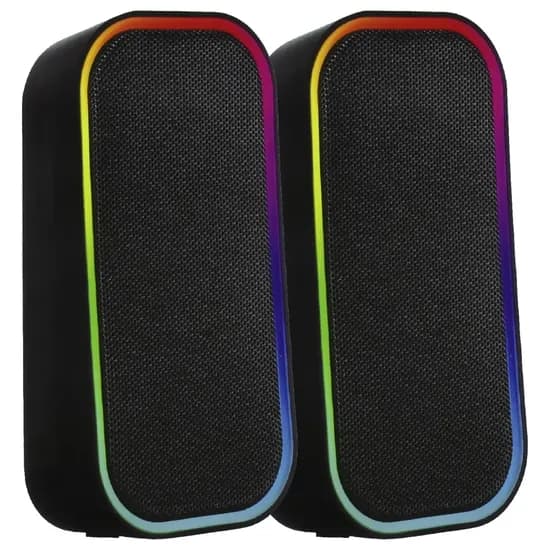 Speaker para PC Sate AS-92007B - BT/Aux/RGB