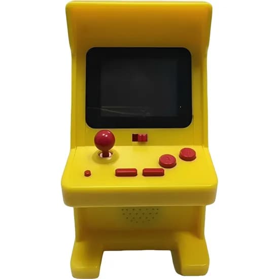 Mini Console Portátil Retrô G120 - Yellow