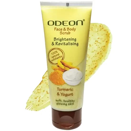 Esfoliante Odeon Brightening & Revitalising - Facial e Corporal - 100ML - Turmeric & Yogurt