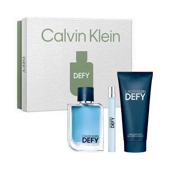 Kit Perfume Calvin Klein Defy Masculino 3PCS