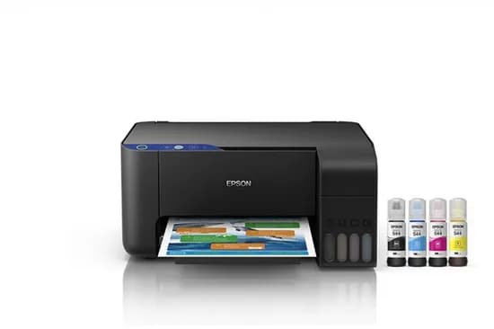 Impressora Multifuncional Epson Ecotank L3210 Bivolt com Sistema Bulk Ink