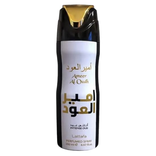 Desodorante Lattafa Ameer Al Oudh Intense Unissex 200ML