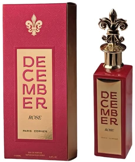 Perfume Paris Corner December Rose Edp 85ML - Unissex