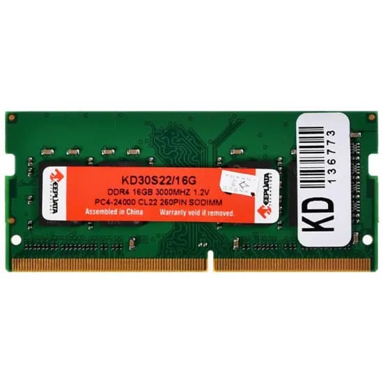 Memóriaória para Notebook DDR4 16GB 3200MHZ Keepdata KD32S22/16G