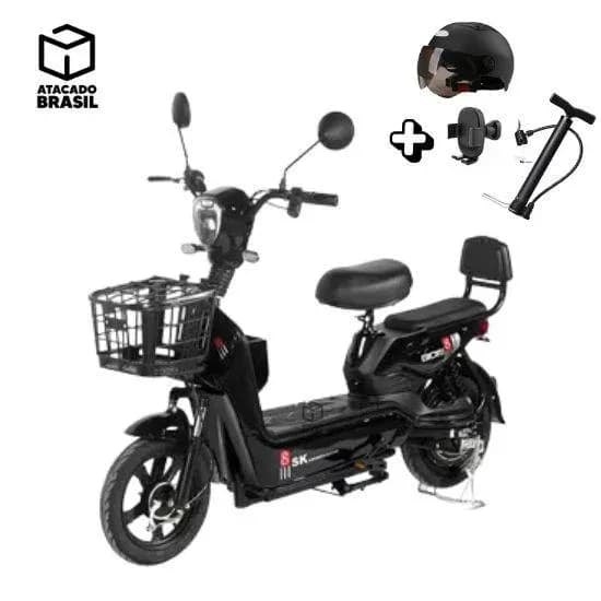 Moto Elétrica Quatroe Gicin 500W Lithium Cor:White
