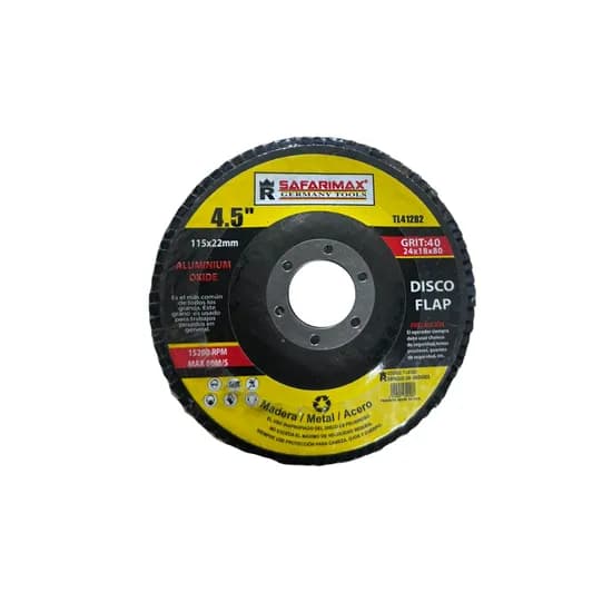 Disco Flap Azul 115MM X 40G Safarmax
