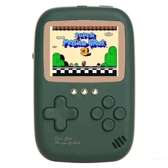 Console Portatil Game Box Power Bank DY-13 500 Jogos - Verde