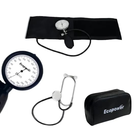 Medidor de Pressao + Estetoscopio Ecopower EP-2720