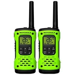 Walkie Talkie Motorola Talkabout T600 H2O FRS / GMRS / 35 Milhas / Bivolt - Verde / Preto
