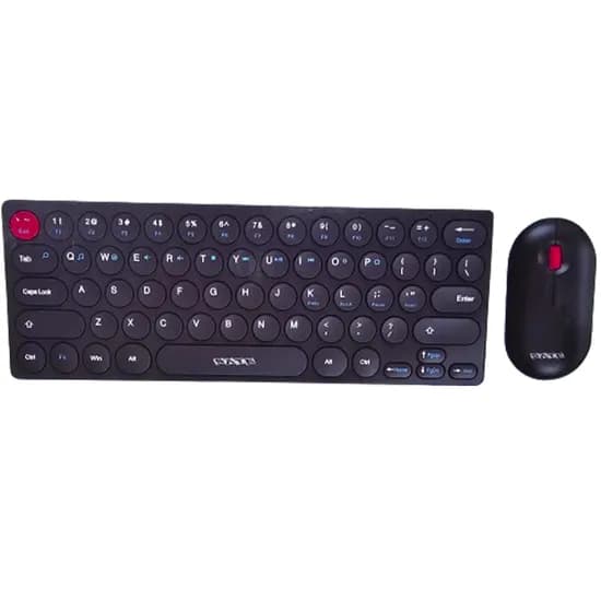 Teclado Satellite + Mouse AK-6011G 2,4GHZ Wireless - Black (Portugués)