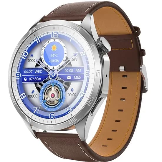 Relogio Hoco Watch Y21 Metal - Gray/Brown