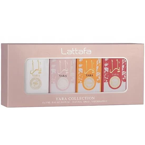 Kit Perfume Feminino Lattafa Yara Collection Edp 5 ML - 4 Unidades