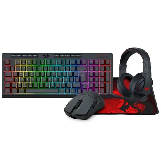 Tec/Mouse/Mousepad/Fone Redragon S147 Espanhol