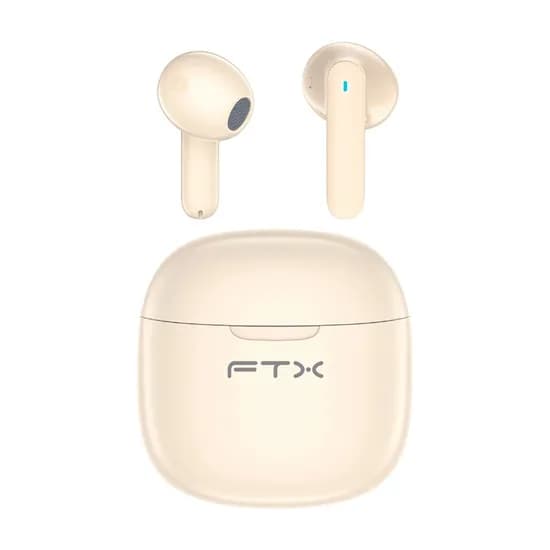 Fone de Ouvido FTX E68-BG - Bluetooth - Bege