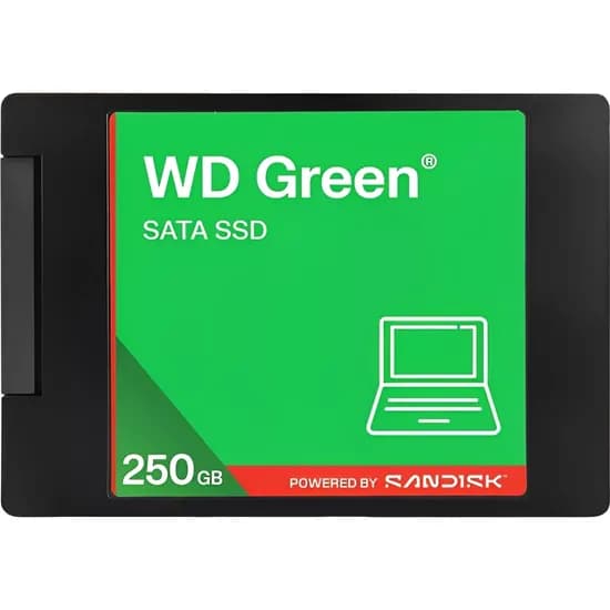 SSD 2.5" Sandisk WD Green SATA 545-450 MB/s 250 GB - (WDS250G5G0A)