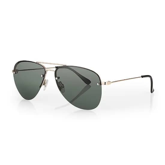 Oculos de Sol Masculino Daniel Klein DK3262-2 / Estilo Aviador - Dourado/Cinza