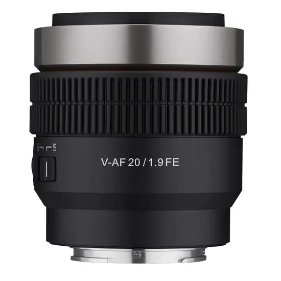 Lente Cine Samyang Sony V-Af 20MM T/1.9 e Fe Ed As