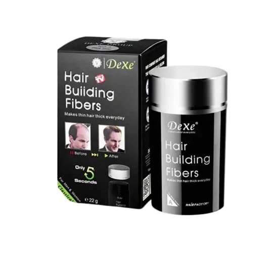 Dexe Hair Building Fibers Dark Brown 22G