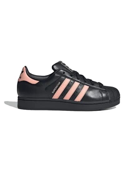 Calzado Adidas Superstar W Negro Pink