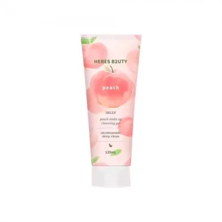 Gel Removedor de Maquiagem Heres B2UTY Peach Jelly 120ML