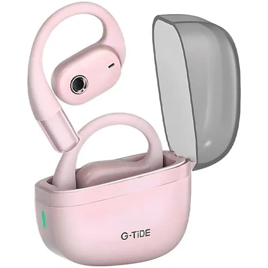 Fone de Ouvido Sem Fio G-Tide OWS8 com Bluetooth e Microfone - Rosa
