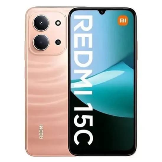 Celular Xiaomi Redmi 15C 256GB/ 8RAM / Dual Sim / 6.9"/ 50MP - Laranja Car/ BR (Global)
