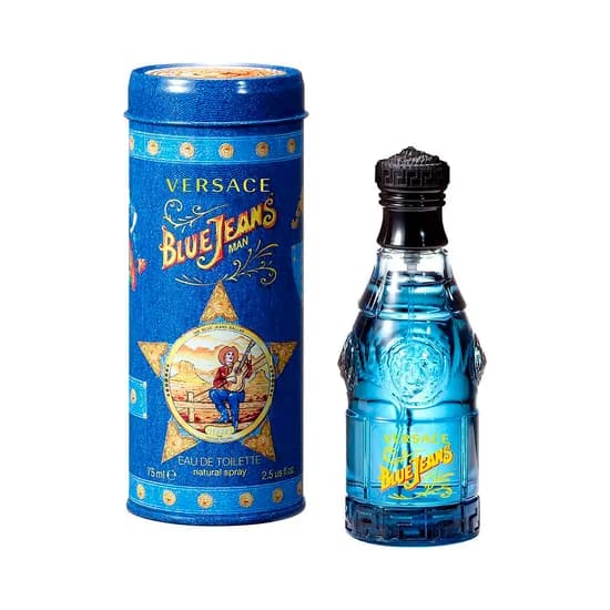 Perfume Versace Blue Jeans Edt 75ML - Masculino