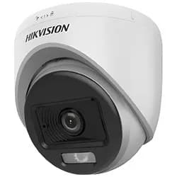 Câmera de Segurança Hikvision DS-2CE70DF0T-LPFS Color Vu HD Indoor / 2.8MM / 2MP - Branco