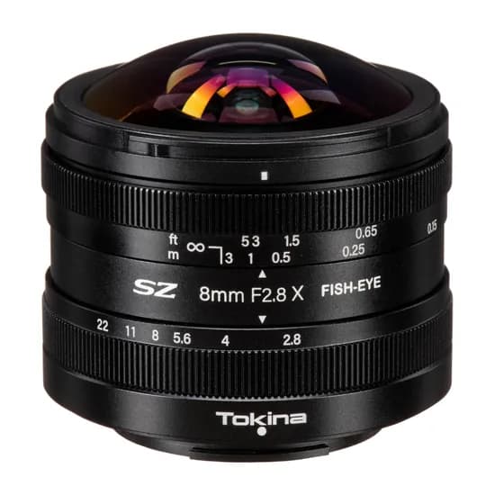 Lente Tokina Fuji SZ-X 8MM F/2.8 Aps-C Fisheye