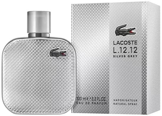 Perfume Lacoste L.12.12 Silver Grey Edp 100ML - Masculino
