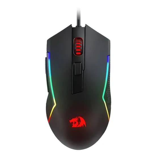 Mouse Gamer Redragon M616 Redragon Trident 10000 Dpi USB RGB - Preto