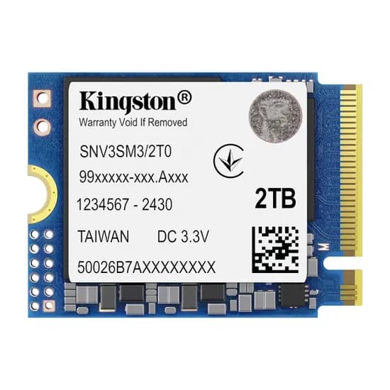HD SSD M.2 2TB Nvme Kingston NV3 SNV3SM3/2T0 M.2 2230 Nvme Mini