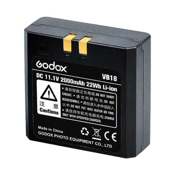 Bateria Godox VB18 p/V860II V860 V850