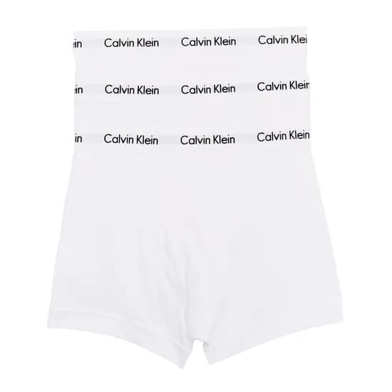 Cueca Calvin Klein Masculino NU2665-100 s - Branco - 3 Peças