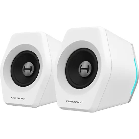 Speaker Gamer Edifier G2000 RGB Bluetooth - Branco